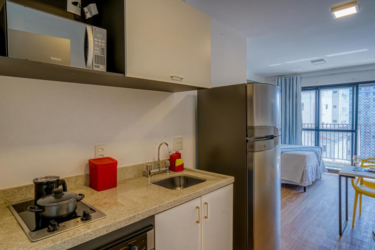 ساو باولو 360 Suites Aurora Republica - Apartamentos Mobiliados المظهر الخارجي الصورة