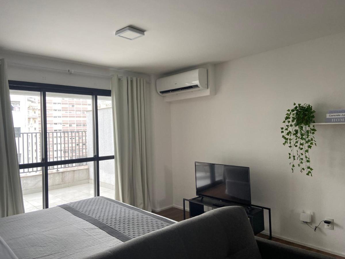 ساو باولو 360 Suites Aurora Republica - Apartamentos Mobiliados المظهر الخارجي الصورة