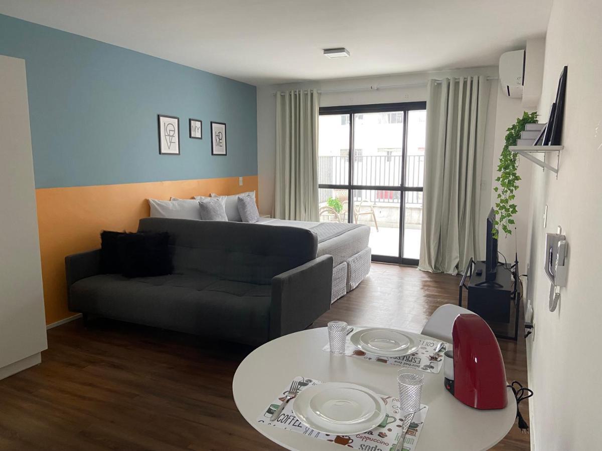 ساو باولو 360 Suites Aurora Republica - Apartamentos Mobiliados المظهر الخارجي الصورة