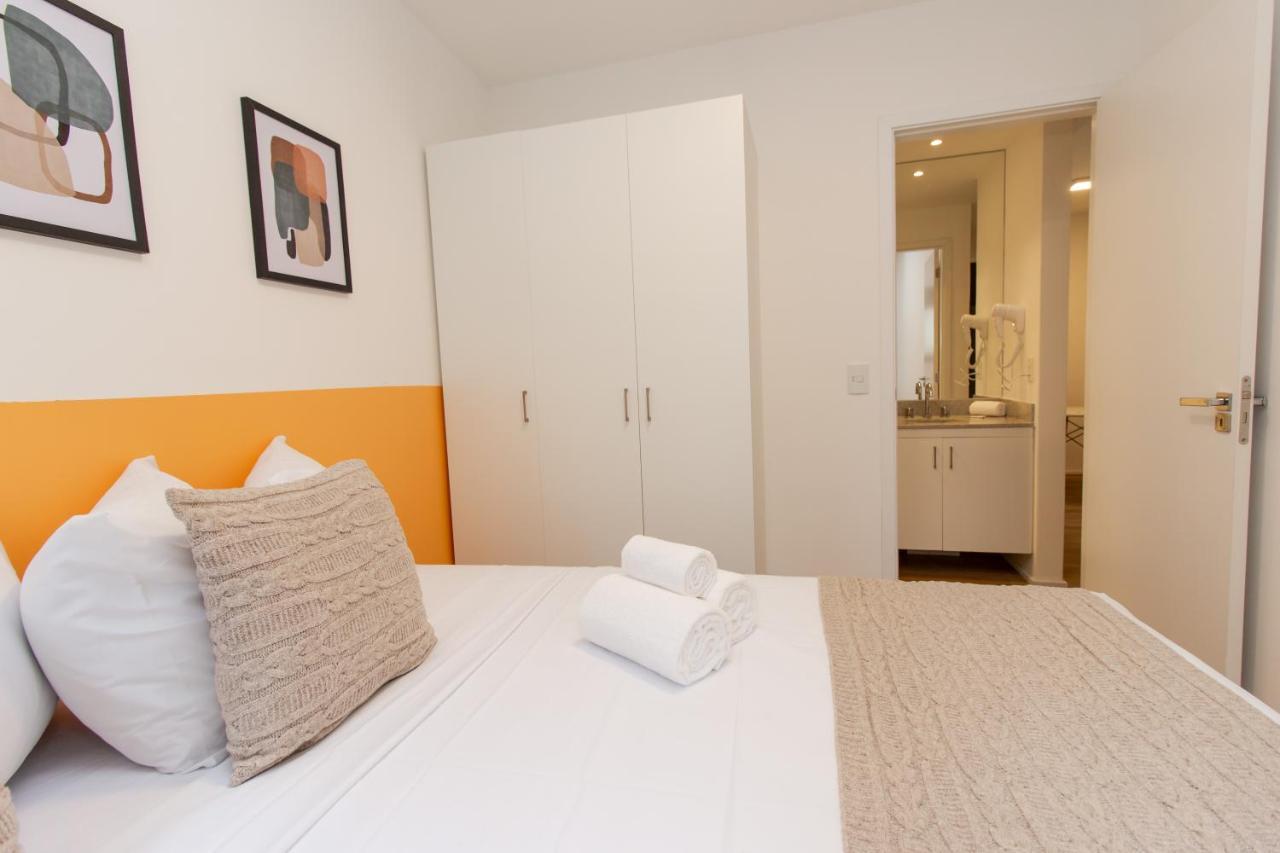 ساو باولو 360 Suites Aurora Republica - Apartamentos Mobiliados المظهر الخارجي الصورة