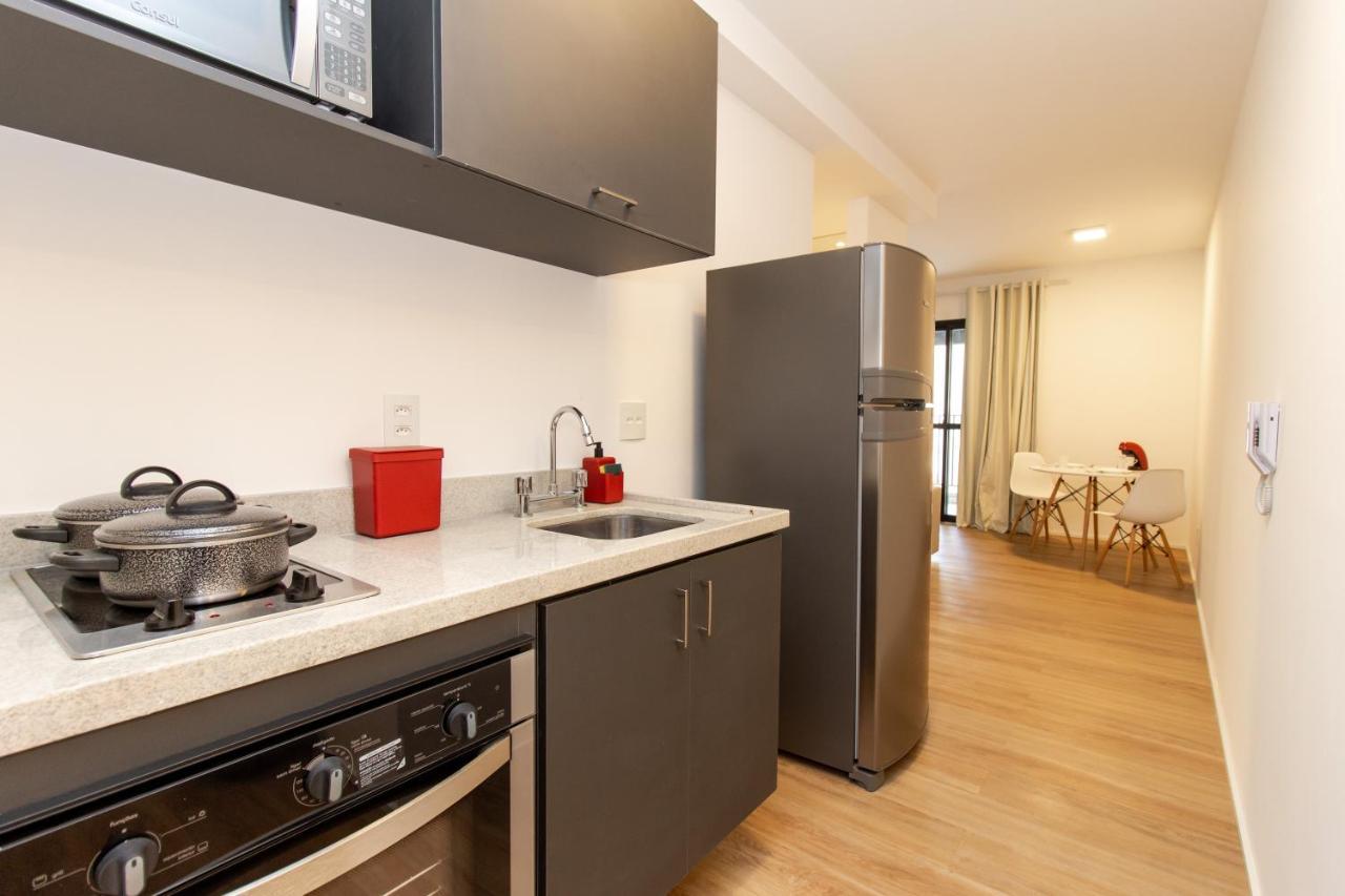 ساو باولو 360 Suites Aurora Republica - Apartamentos Mobiliados المظهر الخارجي الصورة